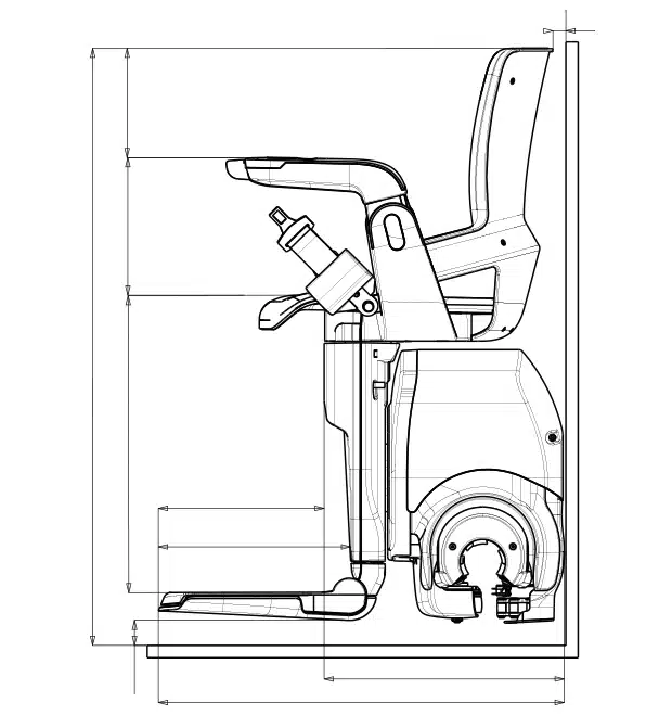 De technische productspecificaties van de Otolift Modul-Air.