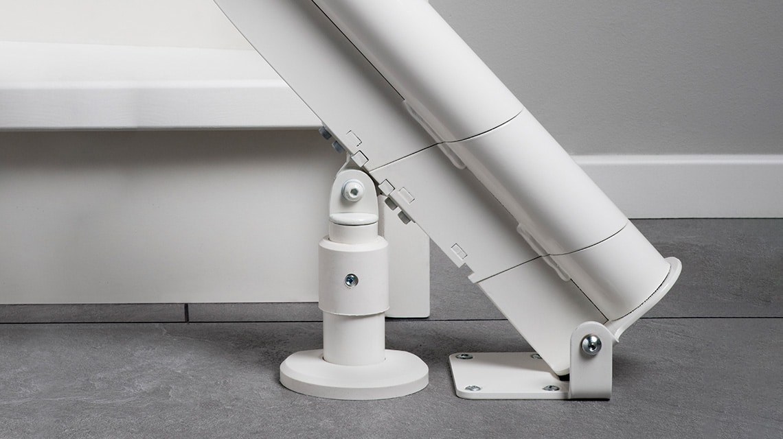 Le rail de l'Otolift Modul-Air est composé de différents modules, complètement disponible de stock.