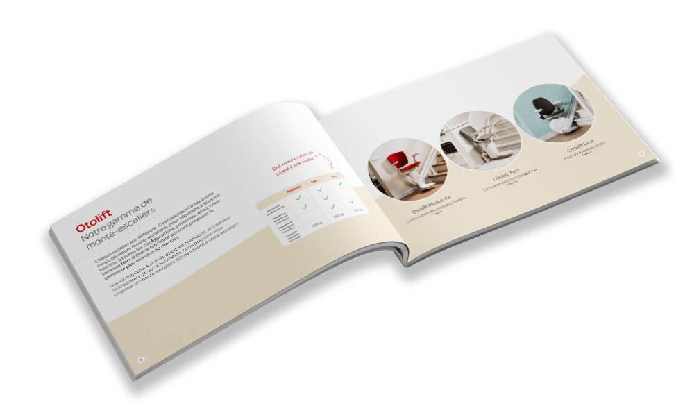 Demandez maintenant la brochure Otolift gratuitement