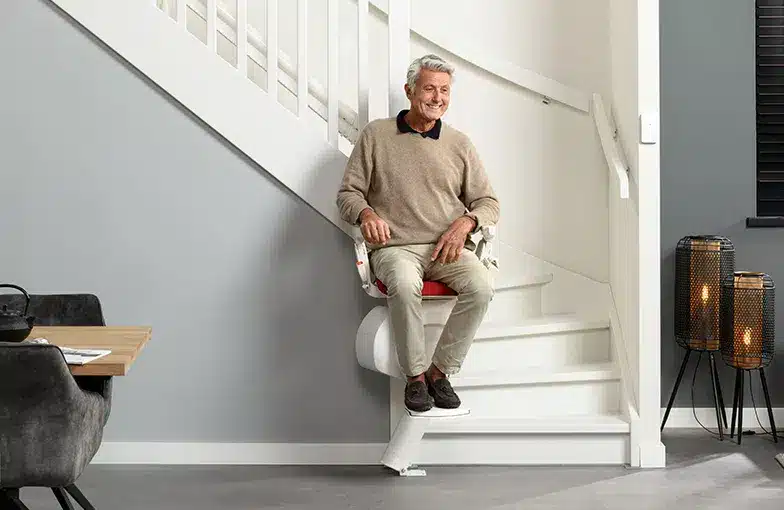 monte escalier monsieur